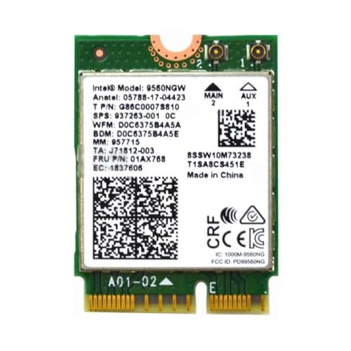 Intel 9560NGW デュアルバンド ワイヤレス AC 9560 Bluetooth 5.0 ...