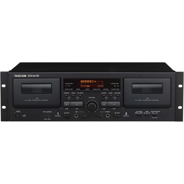 TASCAM 202MKVII ダブルカセットデッキ