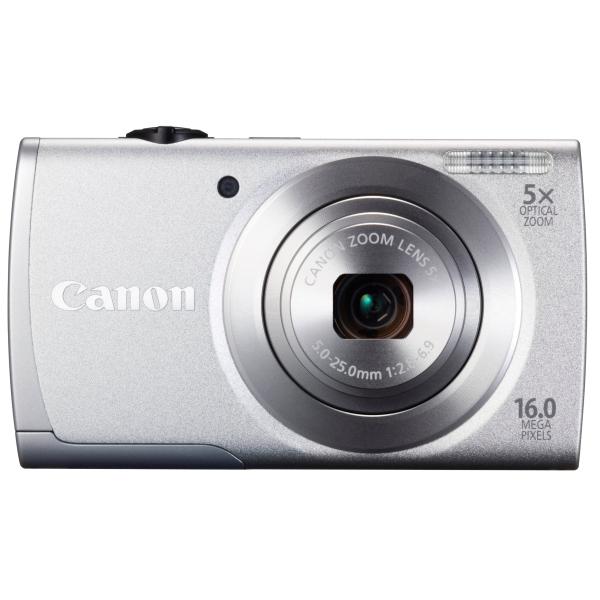 Canon デジタルカメラ PowerShot A2600 約1600万画素 光学5倍ズーム シルバ...