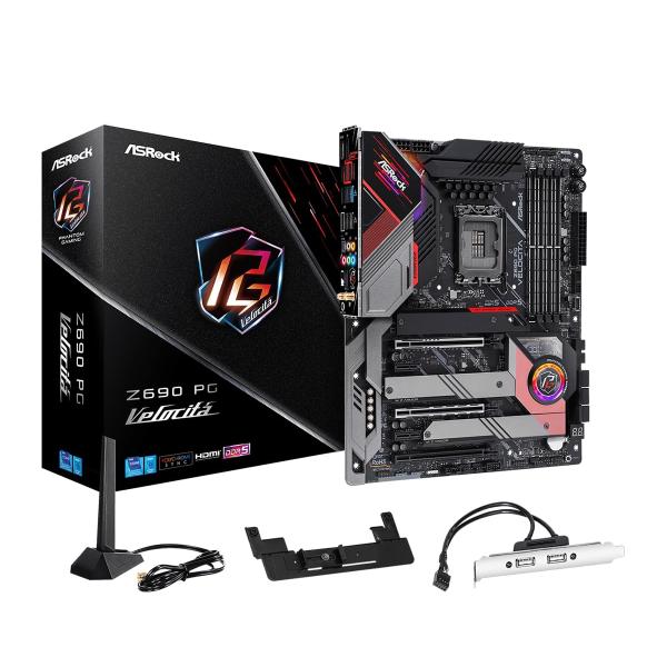 ASRock マザーボード Z690 PG Velocita Intel 第12世代CPU(LGA1...