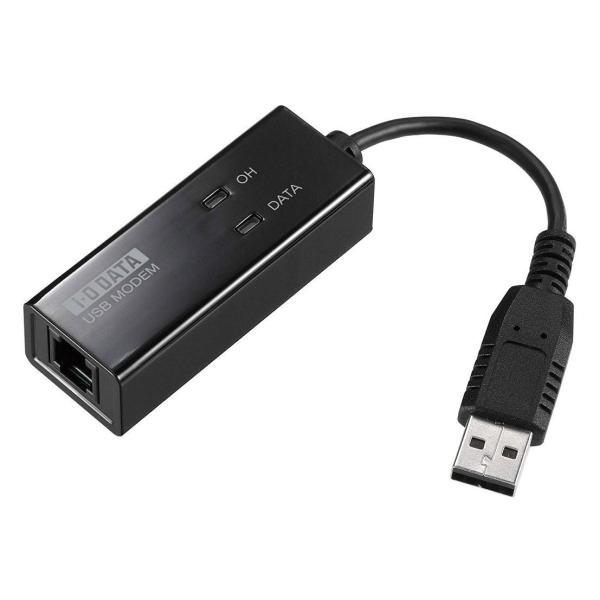 I-O DATA アナログモデム USB接続/外付け/56kbps/V.90 USB-PM560ER
