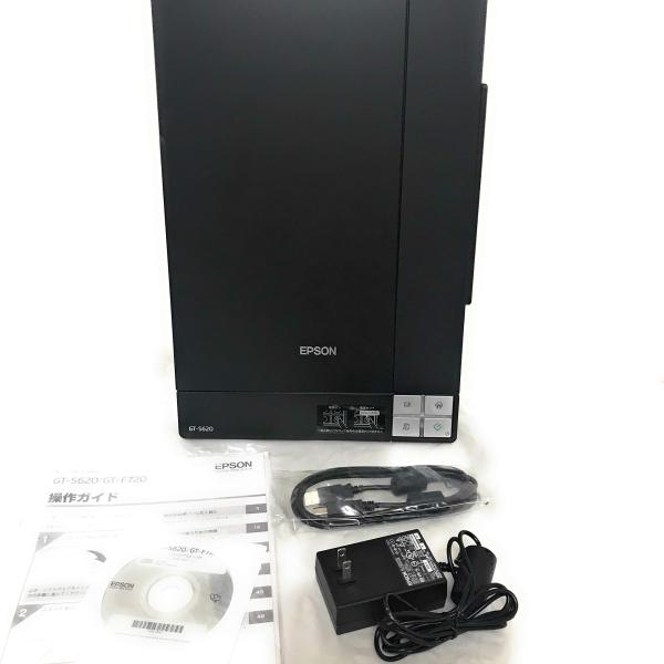EPSON Colorio フラットベッドスキャナー GT-S620 4800dpi CCDセンサ ...