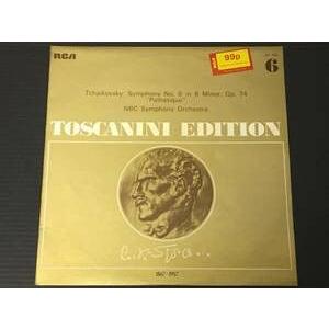 C-261UK盤LP トスカニーニ チャイコフスキー 交響曲第6番“悲愴”