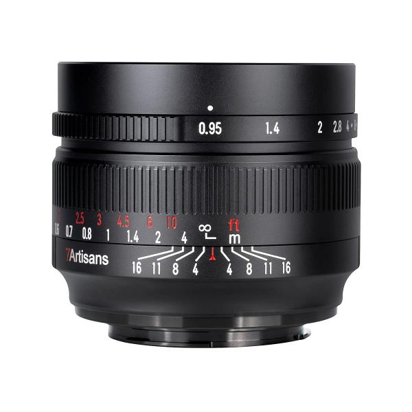 七工匠 7Artisans 50mm F0.95 (ニコンZマウント APS-C) ブラック 単焦点...
