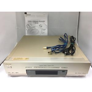 ソニー S-VHSハイファイ/miniDV デジタルダブルビデオデッキ WV-DR9 ケーブル付 (デパート 高額品常温倉庫)