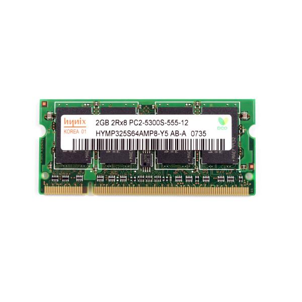 Hynix 200PIN PC2-5300 DDR2 667 2GB SODIMM HYMP325S...