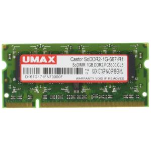 UMAX SO-DIMM 1GB DDR2-667 1Gbit Castor SoDDR2-1G-6...