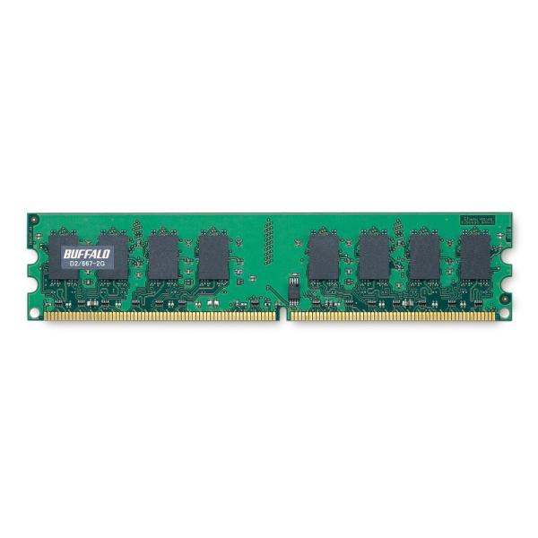 BUFFALO DDR2 667MHz SDRAM(PC5300)240pin DIMM 2GB D...