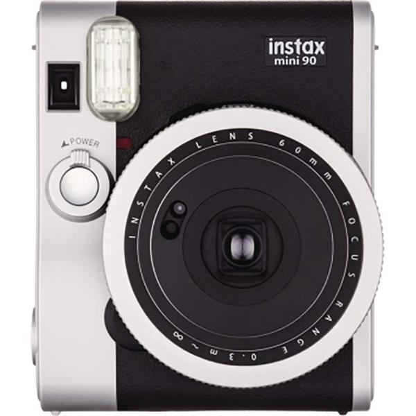 富士フイルム instax mini 90 チェキ ネオクラシック（ブラック）INS MINI90 ...
