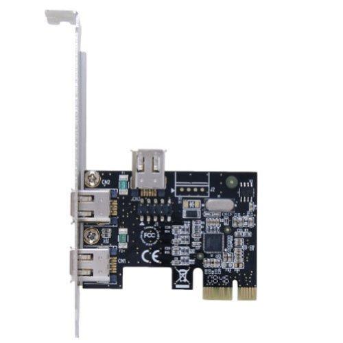 エアリア GT-V IEEE1394a 2ポート PCI express ×1 VIAチップ搭載 S...