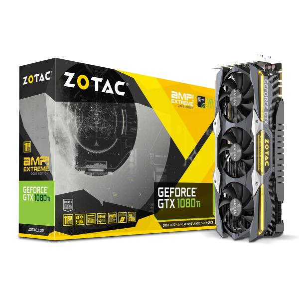 ZOTAC GeForce GTX 1080 Ti AMP Extreme Core Edition...