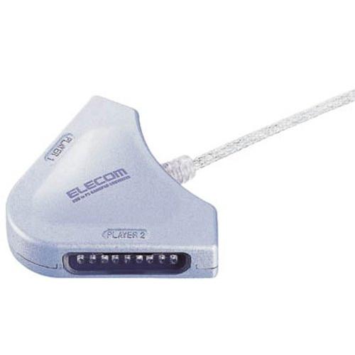 【2002年モデル】ELECOM ゲームパッドコンバータ USB接続 プレステ/プレステ2コントロー...