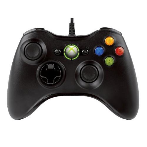 Xbox 360 コントローラー (リキッド ブラック)