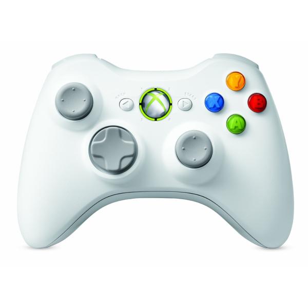 Xbox 360 ワイヤレス コントローラー (ピュア ホワイト)