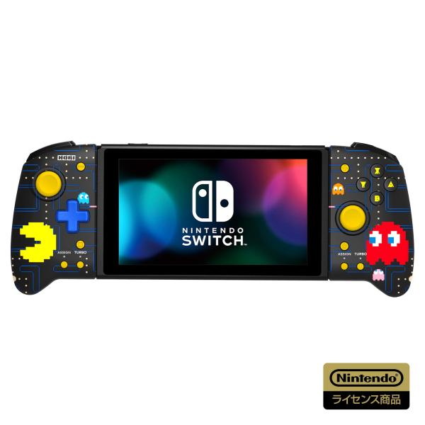 【任天堂ライセンス商品】グリップコントローラー for Nintendo Switch PAC-MA...