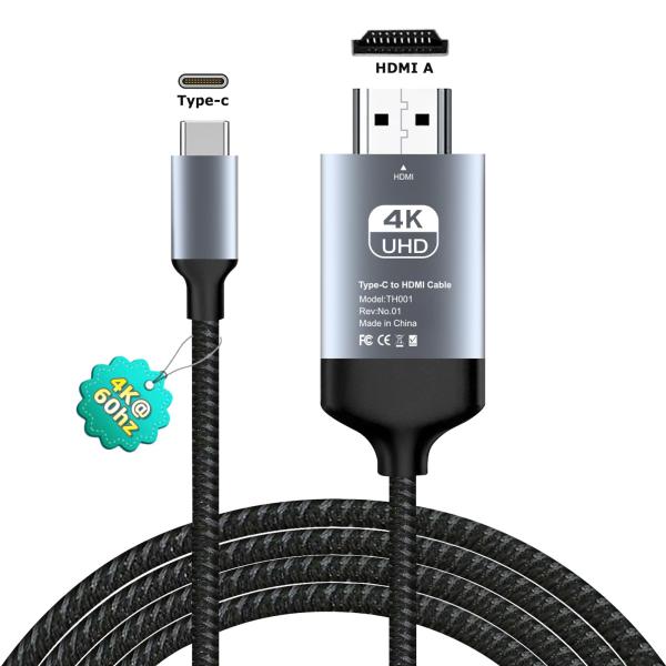 Chayoo USB Type C HDMI 変換ケーブル 2M 【4K@60Hz】 電源不要 AV...