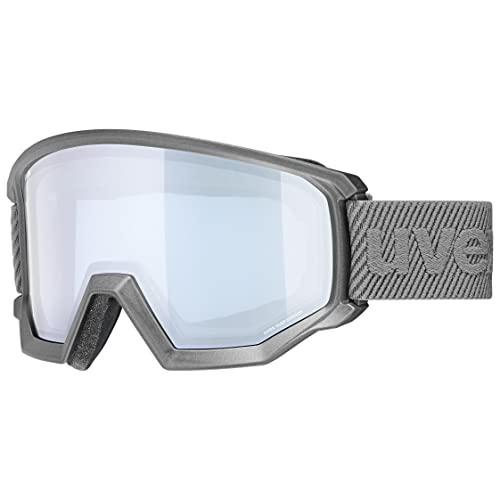 uvex スキースノーボードゴーグル ユニセックス ミラーレンズ くもり止め メガネ使用可 athl...