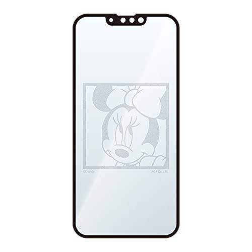 Premium Style iPhone 13/13 Pro用 抗菌液晶全面保護ガラス [ミニーマウ...