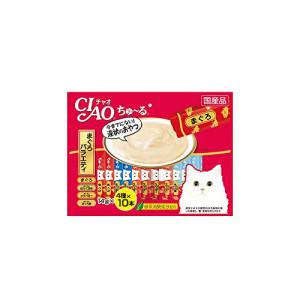 チャオ (CIAO) 猫用おやつ ちゅ~る まぐろバラエティ 14g×40本入｜gs-shopping