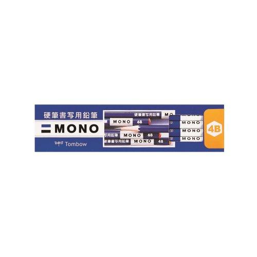 トンボ鉛筆 鉛筆 MONO 硬筆書写用 4B 1ダース KM-KKS4B