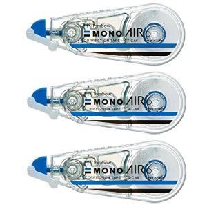 トンボ鉛筆 修正テープ MONO モノエアー 6mm 3個 KPB-326｜gs-shopping