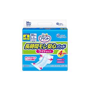 アテント 長時間モレ安心パッド ワイドタイプ 4...の商品画像