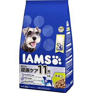 アイムス (IAMS) ドッグフード 11歳以上用 毎日の健康ケア 小粒 チキン シニア犬用 1個 (x 1)｜gs-shopping