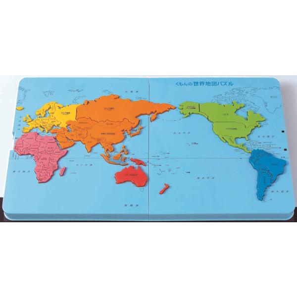 くもん出版 くもんの世界地図パズル 知育玩具 おもちゃ 5歳以上 KUMON