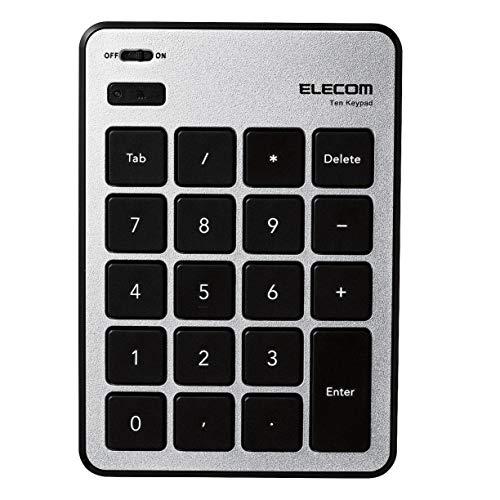 エレコム テンキー Bluetooth パンタグラフ Mac対応 薄型 シルバー TK-TBPM01...
