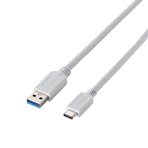 エレコム USBケーブル Type C ( USB A to USB C ) 15W 1m USB3...