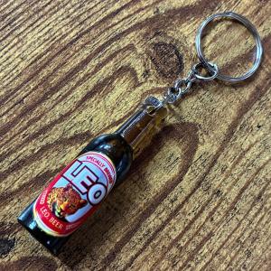 BEERボトル キーホルダー LEO BEER キーチェーン アメリカン雑貨