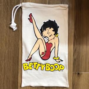 Betty Boop ベティちゃん【ピンク】 トートバッグ・エコバッグ レター