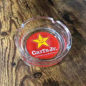 灰皿 卓上 モービル ガラス灰皿 レトロ アメリカン雑貨 : アメリカン