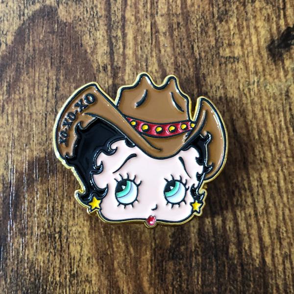 ピンズ PINS BETTY BOOP ベティちゃん HAT アメリカン雑貨 ヴィンテージスタイル ...