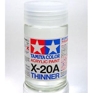 タミヤ アクリル塗料 X20A 溶剤 徳用ビン（46ml） 《溶剤》｜gsakusen