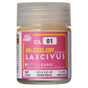 Mr.カラー CL01 LASCIVUS（ラスキウス） ホワイトピーチ 18ｍｌ 光沢 塗料