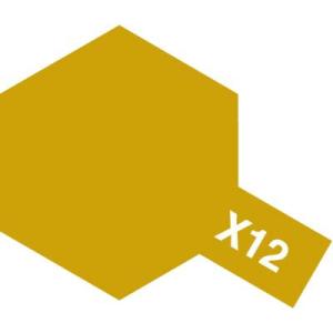 タミヤ エナメル塗料 X-12 ゴールドリーフ 塗料