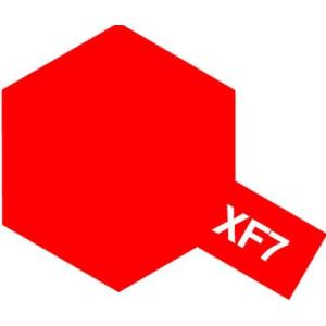 タミヤ エナメル塗料 XF-7 フラットレッド 塗料｜gsakusen