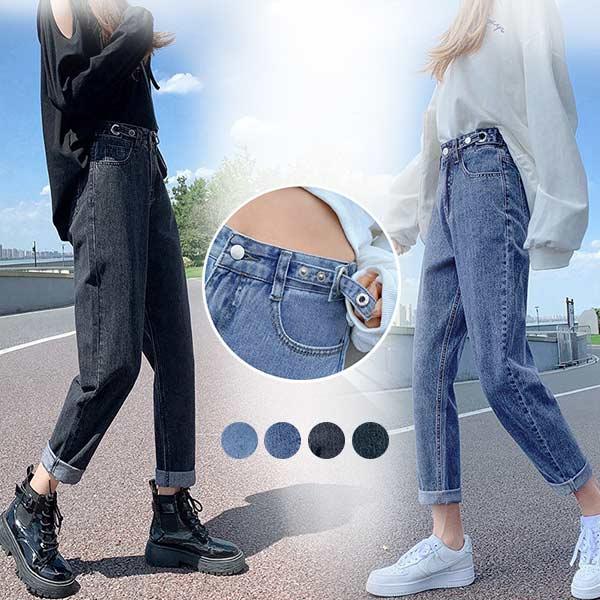 【クーポンで10%OFF】デニムパンツ レディース ジーンズ ズボン ボトムス ハイウエスト 9分丈...