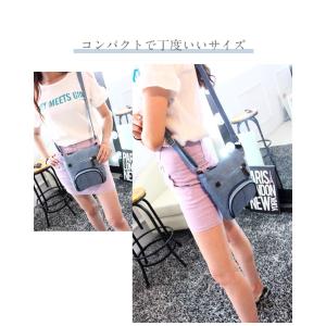 ショルダーバッグ デニムバッグ スマホバッグ ...の詳細画像4