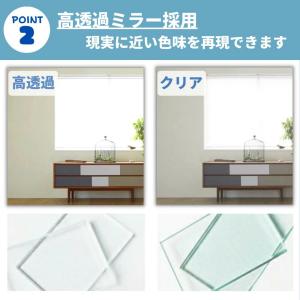 全身鏡 姿見 壁掛け 立て掛け 軽量 飛散防止...の詳細画像5