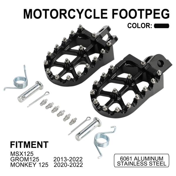 【並行輸入品】 フットペグスクーター ステップ ホンダ MSX 125 GROM 125 2013 ...