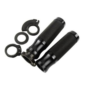 並行輸入品 汎用バイク 二輪ラバーグリップ 7/8 インチ 22MM キャンピングカー用CNCバーグリップ GTV 250 300 SPAIN MAVERA 150 LX LXV