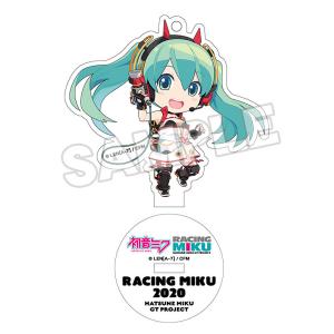 レーシングミク 2020Ver. ねんどろいどぷらす アクリルスタンド 1 キービジュアル｜gsrshop-forest