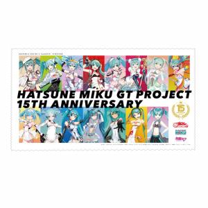 初音ミク GTプロジェクト15th Anniversary  大判グラスクロス