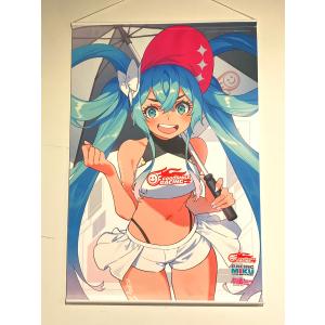 B2タペストリー レーシングミク 2025Ver. キービジュアル : GSR