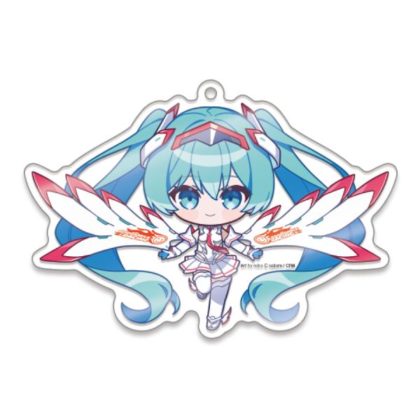 ちょこぷに アクリルキーホルダー レーシングミク SPA 2025応援Ver.