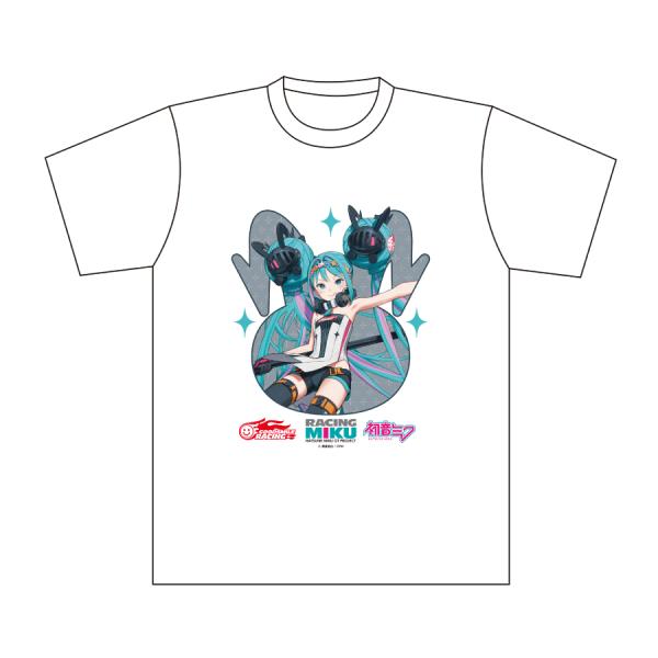 サーキットTシャツ レーシングミク2026Ver. キービジュアルサイド