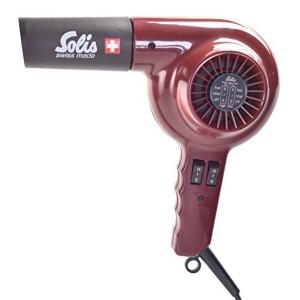 ソリスプロフェッショナル仕様ドライヤー、ヘアブローに最適、ソリス315ドライヤー、ボルドー