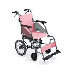 カルティマ 車椅子 介助式 スイングアウト 紺 42cm幅 CRT-8 ミキ